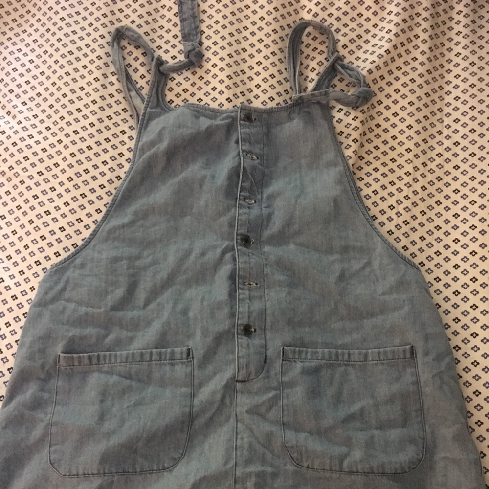 chambray coveralls/romper